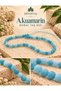 Aquamarine Natural Stone Strand (6 mm) - 2