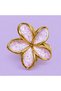 5-Leaf Plumeria Lotus Flower Model Hairpin - Elegant and Stylish Women's Hair Clip - 2