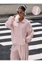 Jagu Striped Top and Bottom Set Pink - 5