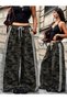 Prep Striped Oversize Sweatpants Camouflage - 7