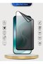 Screen Protector For vivo V80 Lite 5G 2026 Premium Nano Ceramic Privacy Full Glue Full Cover Matte Flexible (MSCNMP)- Clear/Black - 2