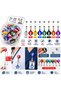 80 Pieces Yoyo Card Holder Colorful Name Card Holder () Glbl-Stl57839 - 3