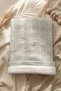 Knitted Hair Braid Patterned Soft Textured Welsoft Baby Blanket - 5