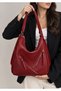 New Quality Soft Leather Leather Compartment Medium Bag Back, Shoulder and Crossbody Bag Bag 32 cm Width 29 cm