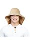 ®   قبعة شمسية خفيفة للغاية للنساء مع حزام عريض