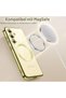 Galaxy A27 Compatible Case with Camera Protection, Magsafe Wireless, Transparent Back, Colored Edges, Soft - 5