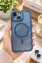 Premium Matte Case with Magsafe Stand and Camera Protection, Compatible with iPhone 13, with a Lens Gift