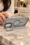 Premium Matte Case with Magsafe Stand and Camera Protection, Compatible with iPhone 14 Pro Max, with a Gift Lens - 4