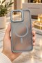 Premium Matte Case with Magsafe Stand and Camera Protection, Compatible with iPhone 14 Pro Max, with a Gift Lens
