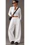 Three-Strand Non-Threaded Curled Camisole with Waist Pockets, Adjustable Elastic, Ultra Loose Barrel Fit, Baggy... - 8