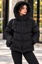 Side Pocket Zippered Winter Coat
