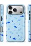 متوافق مع iPhone 17 PRO - تصميم السمك الأزرق، غطاء مزدوج الطبقات، حافظة واقية ذات سطح لامع - 2