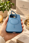 Premium Matte Case with Magsafe Stand and Camera Protection, Compatible with iPhone 15 Pro, with a Gift Lens - 4