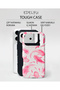 iPhone 16 Compatible - Pink Fishes, Double Layer Cover, Glossy Surface Protective Case - 3