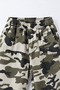 Children's Cotton Camouflage Patterned Khaki Trousers - 3