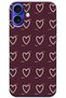 iPhone 16 Plus Line Heart Burgundy (Burgundy)