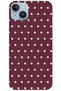 iPhone 15 Plus Polka Burgundy (Burgundy)