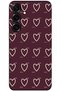 Samsung Galaxy S25 Plus Line Heart Burgundy (Burgundy)