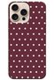 iPhone 16 Pro Max Polka Burgundy (Burgundy)