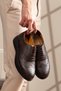 Genuine Leather, Men's Classic Inner and Outer Leather Shoes
