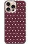iPhone 16 Pro Polka Burgundy (Burgundy)