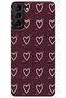 Samsung Galaxy S21 Line Heart Burgundy (Burgundy)