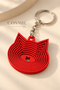 Animated Fidget Keychain with Cat Figure – Layered Fidget Design, Bag Accessory Charm