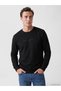 Peak New Season Black Crew Neck Men's Sweatshirt