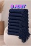 Unisex Winter 8-Piece Cafe Restaurant Shoulder Shawl - 2