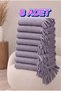 Unisex Winter 8-Piece Cafe Restaurant Shoulder Shawl - 2