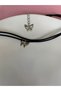 Black Satin Cord Choker - Necklace - 2