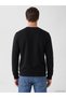 Peak New Season Black Crew Neck Men's Sweatshirt - 4