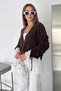 Women's Lace Detailed V-Neck Buttoned Knitwear Cardigan - 2
