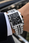 G812745 - 5 Atm Men's Case and Strap Stainless Steel Wristwatch - 2 Years Warranty