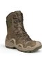 (U*Force) Genuine Leather Lace-Up Zippered Casual Men's Tactical Boots Khaki - 5