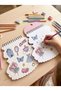 Stickered Picture Notebook Small Size Fairy Themed Powder - 6