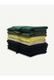 Ribbed Şardonlu 3 Thread Fabric Set - 8 Pieces