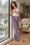 Mv09 Women's Smoked Long Pajama Bottoms - 3