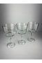 3-Piece Footed Crystal Transparent Ice Cream Bowl Glass Ice Cream Bowl Magnolia Dessert Cup Set Presentation Container - 6