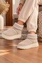 Women's Anatomical Comfortable Mini Suede Boots with Fur Inside, Thick Sole, Winter Women's Ankle Boots Shoes - 5
