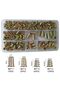 【190-Piece Set】Embedded Insert Nuts, Hex Nuts, Screw-In Type, Hex Socket Head Cap Screws D-Type, Woo - 2
