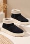 Women's Anatomical Comfortable Mini Suede Boots with Fur Inside, Thick Sole, Winter Women's Ankle Boots Shoes - 4
