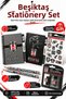 Licensed 2-Piece Pencil Set with Pencil Sharpener and Eraser, Sticker Adhesive Label, and A5 Spiarlli Squared Ruled Planner, and Bookmark Notebook Set