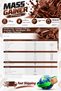 Whey Protein Chocolate 2000 Gr / Mass Gainer Chocolate 2000 Gr / Gift Shaker - 3