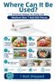 Roll Bag Medium Size 200 Market Grocer Bags Transparent Color Fruit Vegetable Bags - 3