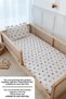 Montessori Duvet Cover and Fitted Sheet Set - Iconic Series - Dots - 4