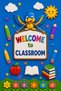 Elastic Door Decoration, Fabric Door Dressing, Welcome to Classroom, Classroom Door, School Event Door Decoration - 2