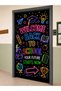 Elastic Door Decoration, Fabric Door Dressing, Welcome Back to School, Classroom Door, School Event Door Decoration