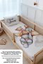 Single Duvet Cover and Fitted Sheet Set - Pure Baby Series - Flying Bear - 4