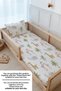 Single Duvet Cover and Fitted Sheet Set - Iconic Series - Pink Safari Animals - 4